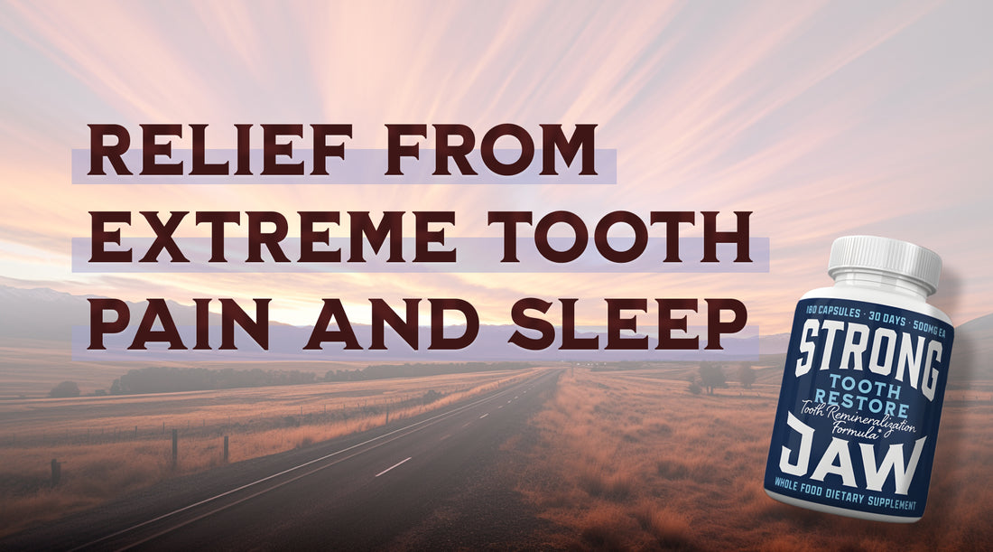 How To Get Relief From Extreme Tooth Pain and Sleep Through The Night