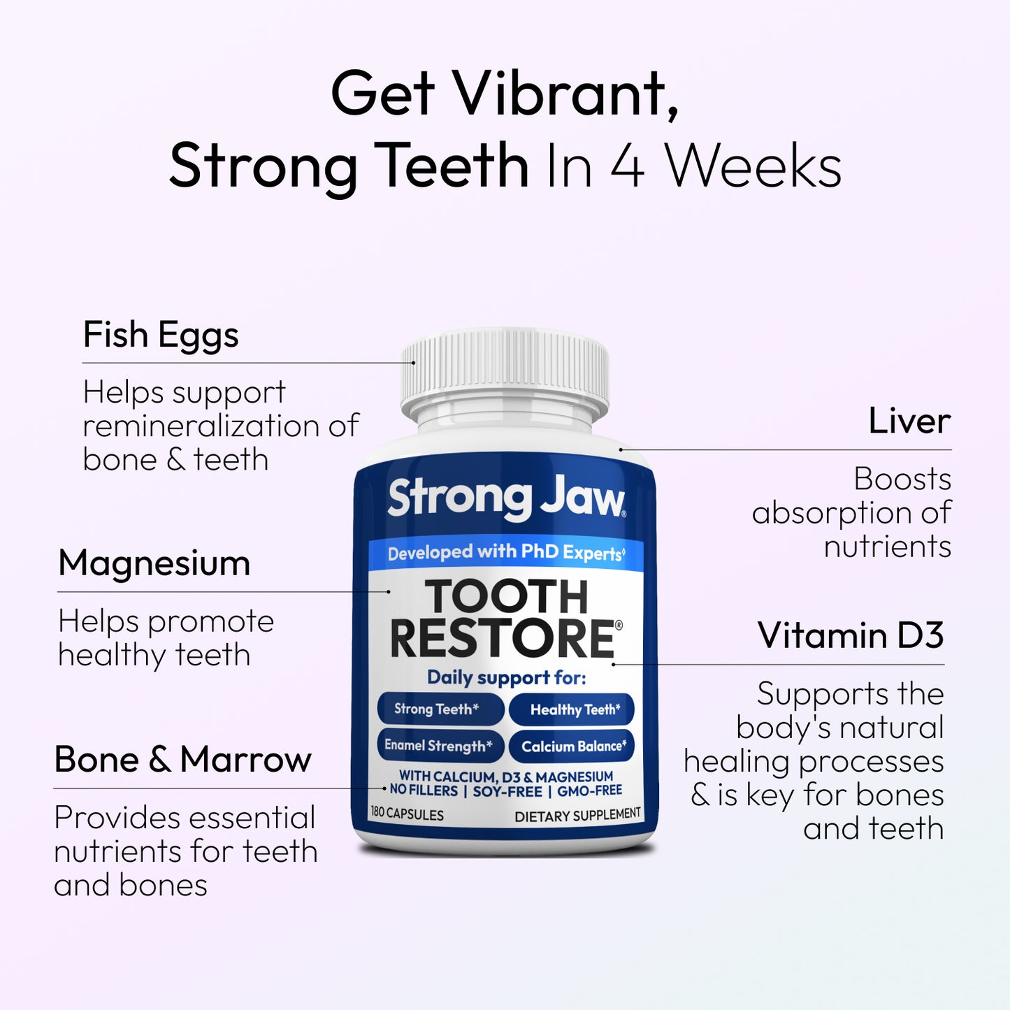 Tooth Restore: Complete Tooth & Jaw Health Supplement