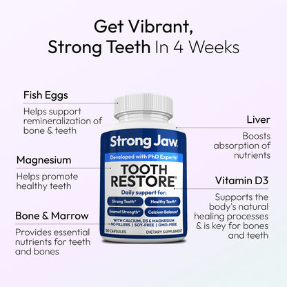 Tooth Restore: Complete Tooth & Jaw Health Supplement
