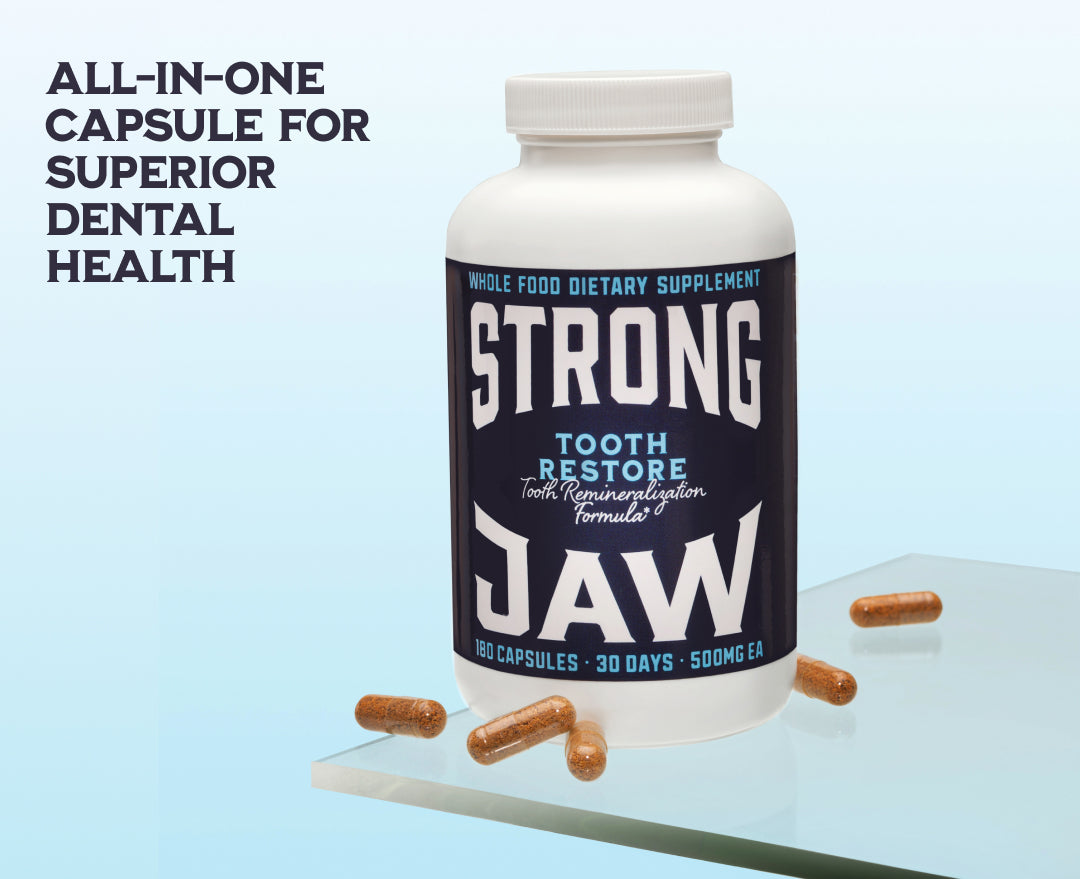 Translucent Teeth Supplement Tooth Restore Supplement - Tooth Remineralization Formula: With Organs ...